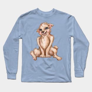 Cutie Patootie  Pup Long Sleeve T-Shirt